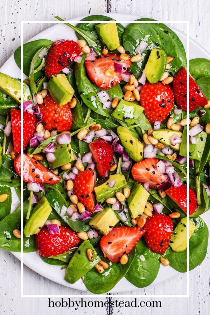 Strawberry Spinach Salad