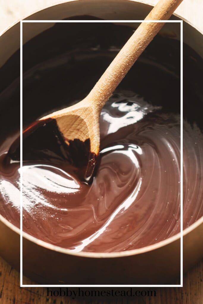 cooking chocolate sauce