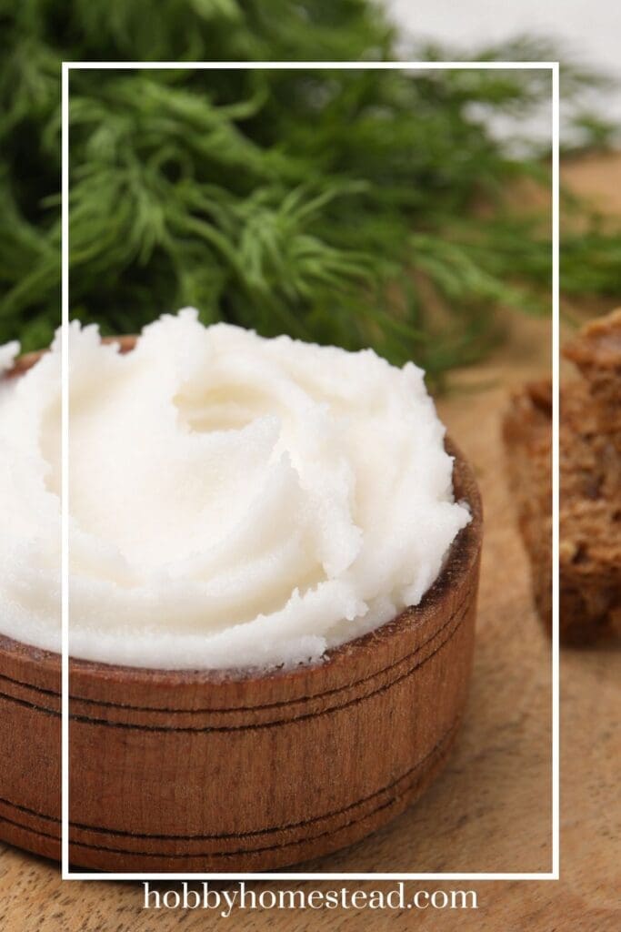 Container of Beef Tallow