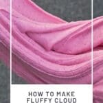 How to Make Fluffy Cloud Slime with Shaving Cream