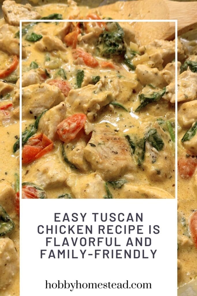 Easy Tuscan Chicken Recipe is Flavorful and Family-Friendly