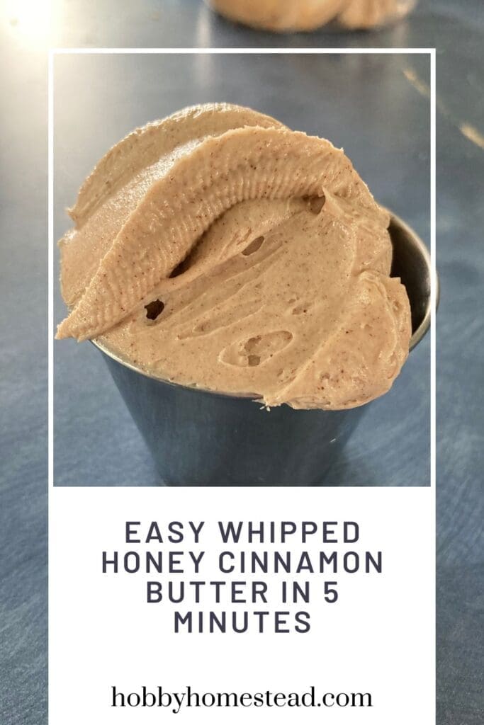 Easy Whipped Honey Cinnamon Butter in 5 Minutes