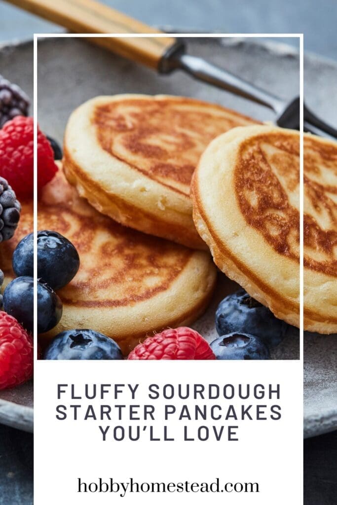 Fluffy Sourdough Starter Pancakes You’ll Love