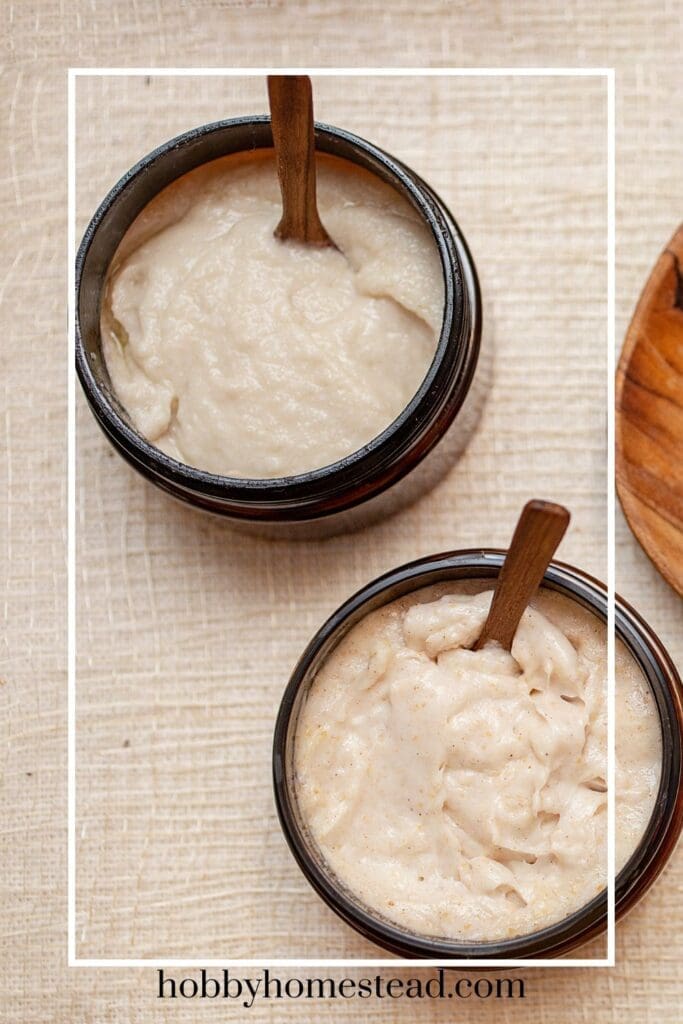 Homemade Sugar Scrub in Glass Jars
