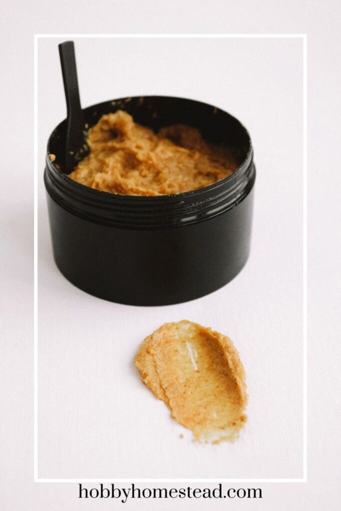 Chai Latte Sugar Scrub in a jar