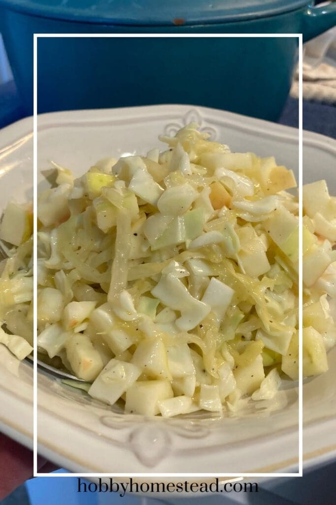 Coleslaw with Golden Delicious Apples