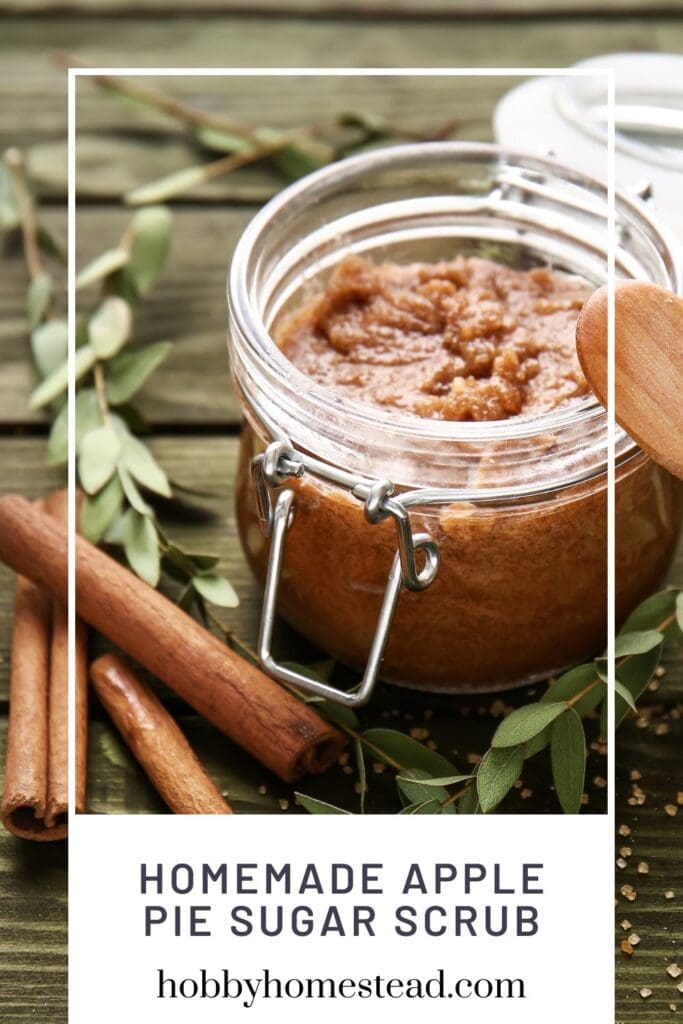 Homemade Apple Pie Sugar Scrub