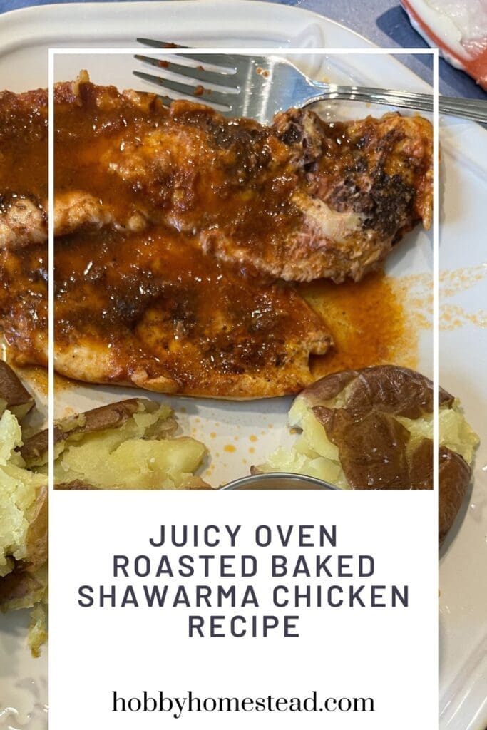 Juicy Oven Roasted Baked Shawarma Chicken Recipe