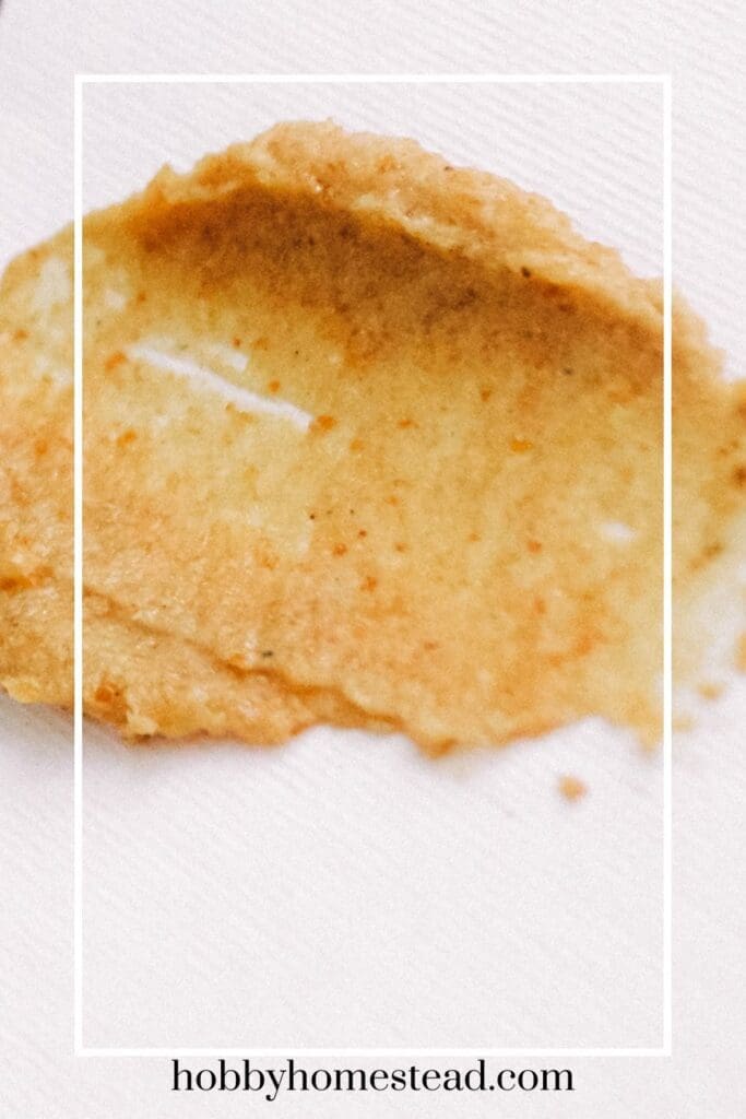 close up of chai latte sugar scrub mix