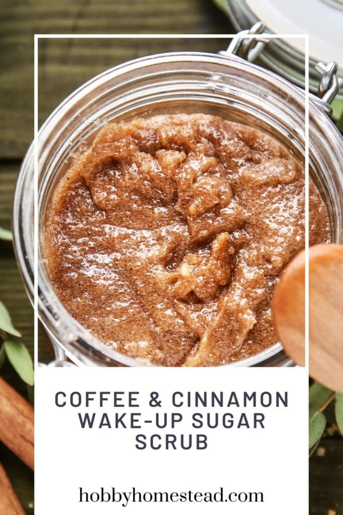 Coffee & Cinnamon Wake-Up Sugar Scrub