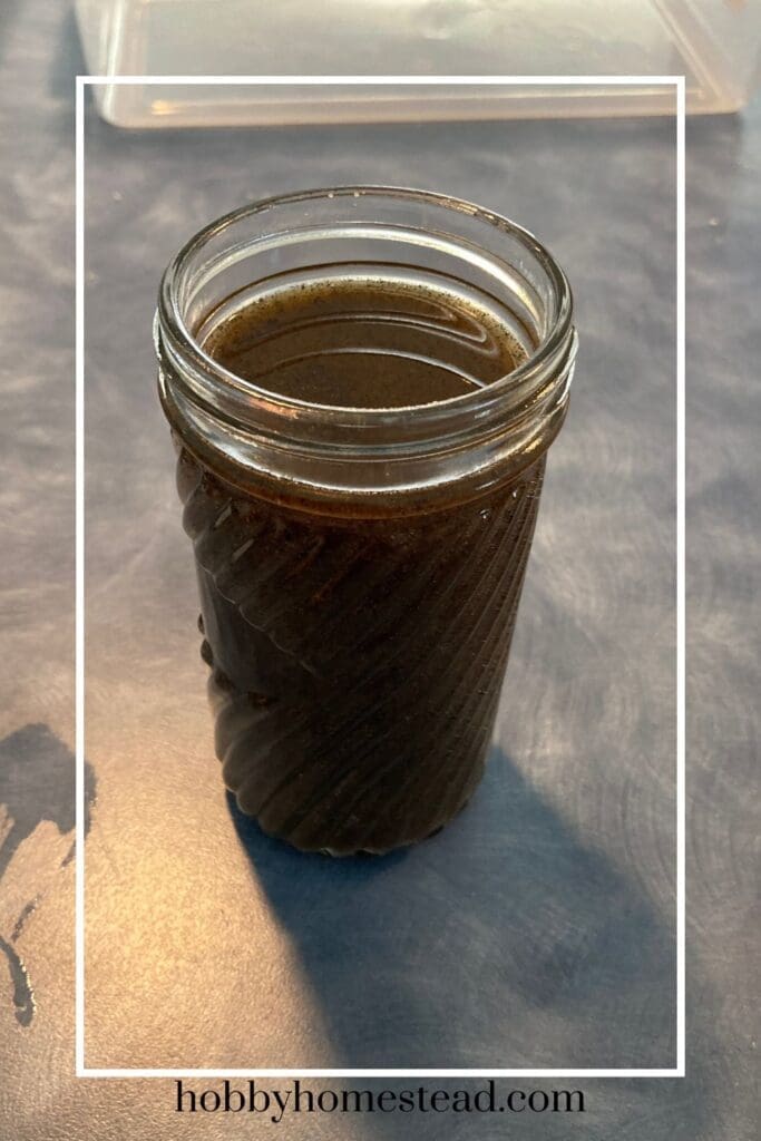Jar of Homemade Vanilla Bean Paste