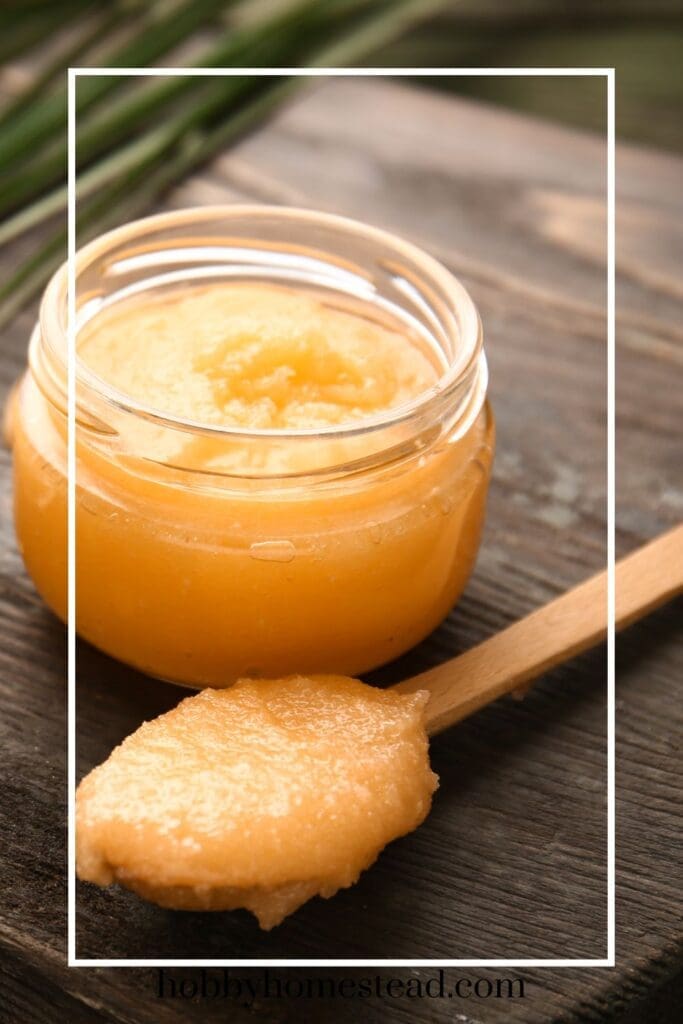 DIY Lemon Sugar Scrub