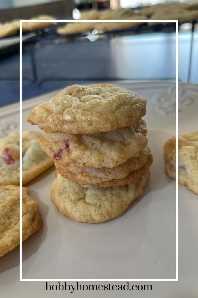 Gumdrop Christmas Cookies Stacked