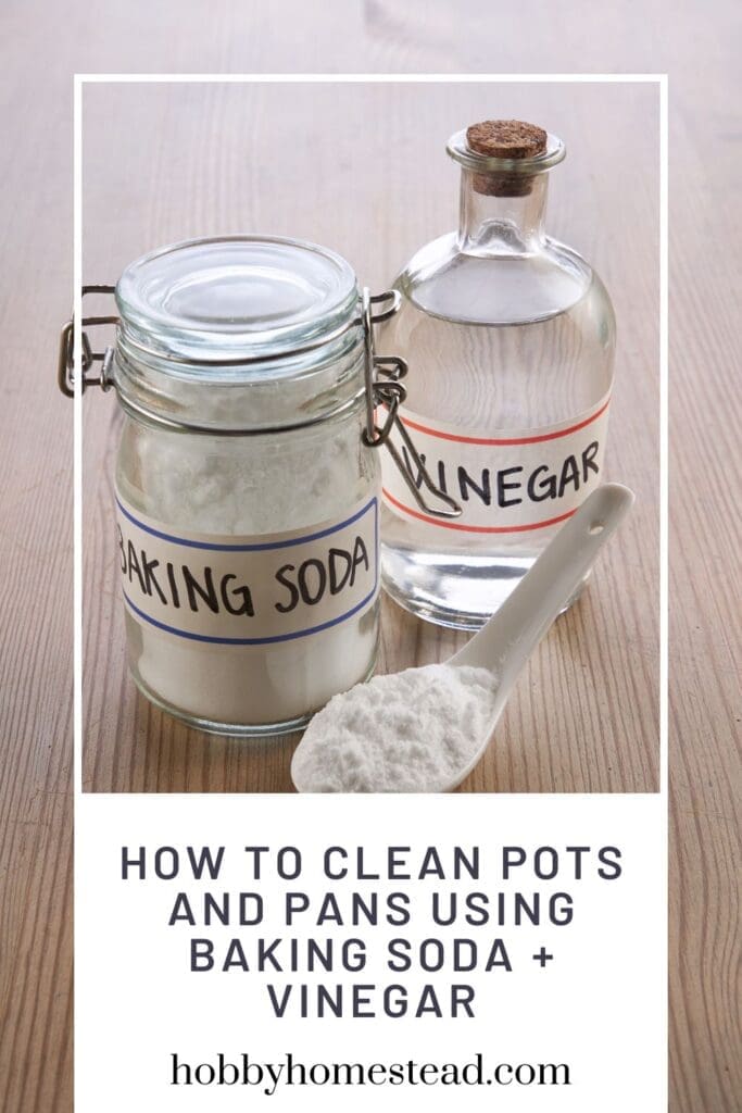 How to Clean Pots and Pans Using Baking Soda + Vinegar