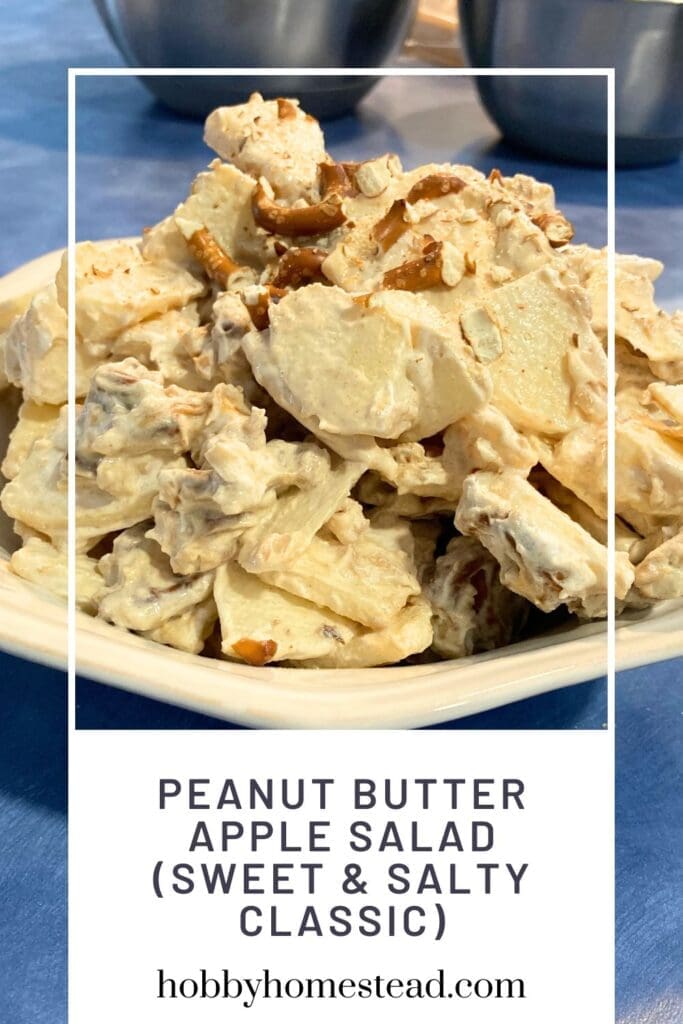 Peanut Butter Apple Salad (Sweet & Salty Classic)