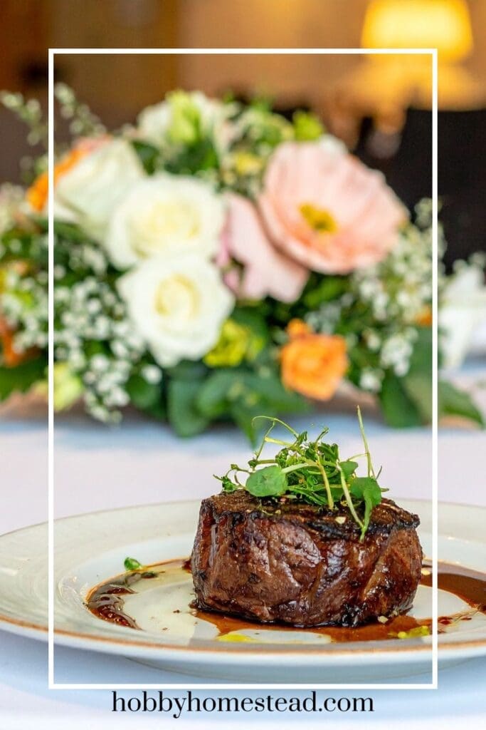 fried Tenderloin steak on plate