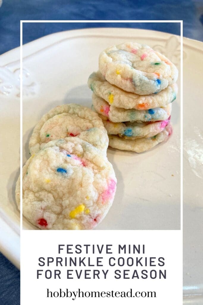Festive Mini Sprinkle Cookies for Every Season