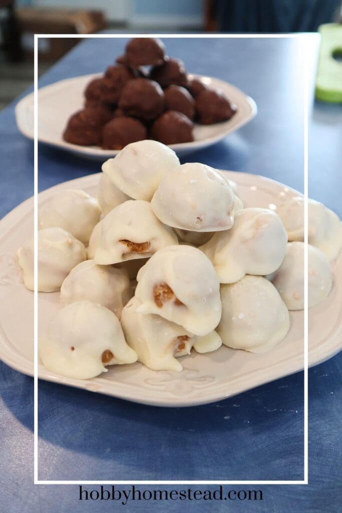 Homemade 4 ingredient Truffle Candies