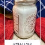 Sweetened Condensed Milk Dry Mix in Minutes