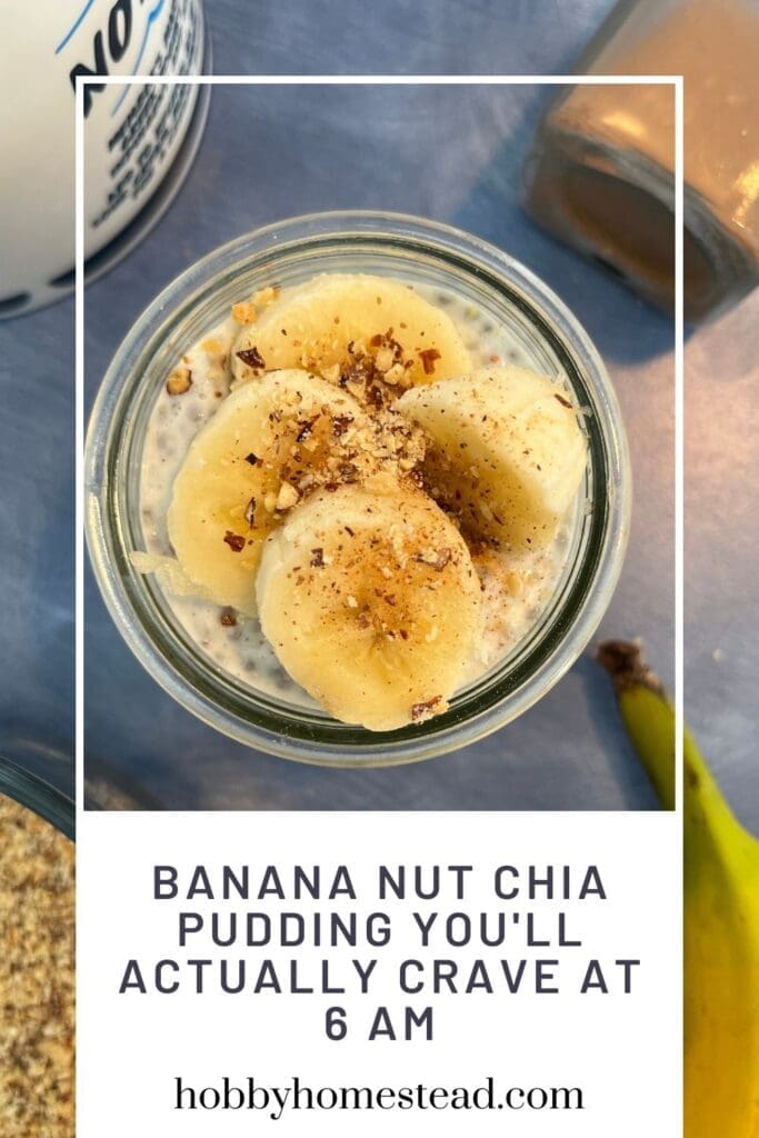 Banana Nut Chia Pudding You'll Actually Crave at 6 AM