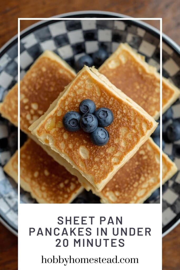 Sheet Pan Pancakes in Under 20 Minutes