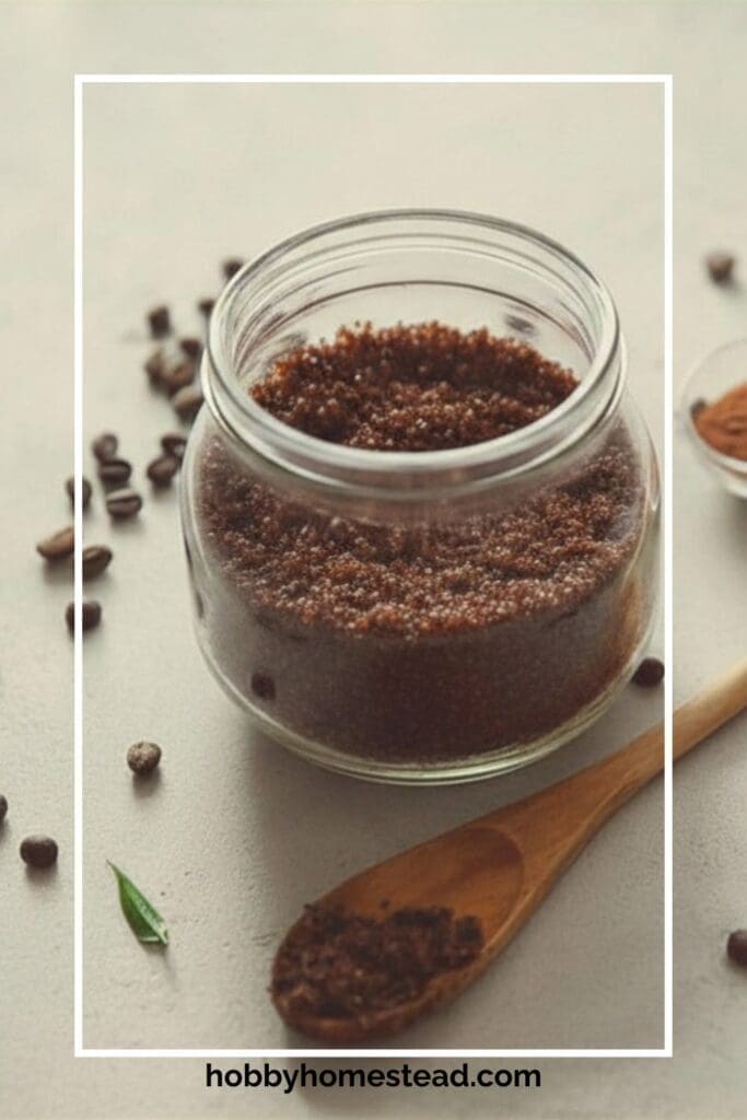 Hot cocoa sugar Scrub in a Jar
