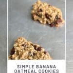 Simple Banana Oatmeal Cookies Perfect for Snacking
