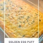 Golden Egg Puff Casserole Ready in Under an Hour Fast