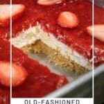 Old-Fashioned Rhubarb Cream Dessert No-Bake