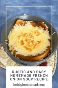 Rustic and Easy Homemade French Onion Soup Recipe