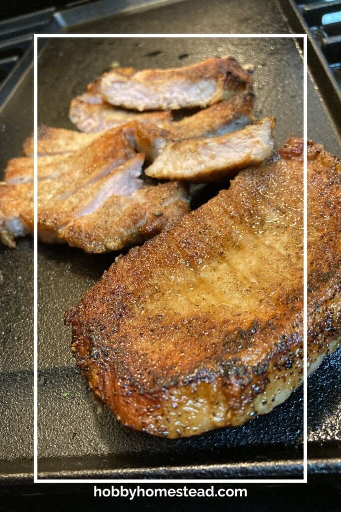 Sliced Pork Chop