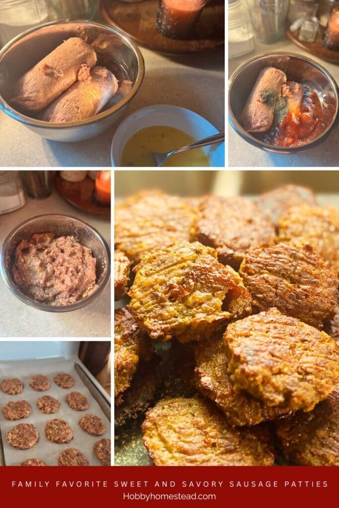 Family Favorite Sweet and Savory Sausage Patties