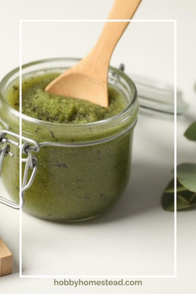 Green Tea and Jasmine Essential Oil Scrub