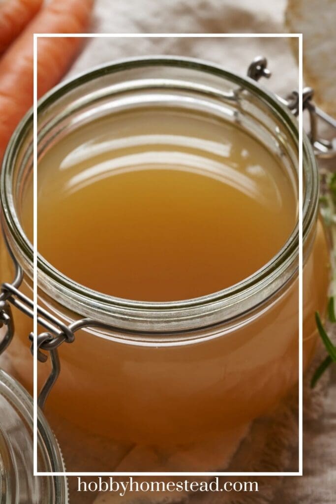Homemade Soup Broth From Vegetable Scraps