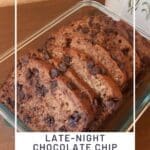 Late-Night Chocolate Chip Applesauce Loaf Quick Bread