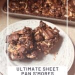 Ultimate Sheet Pan S'Mores Brownie Bars for a Crowd