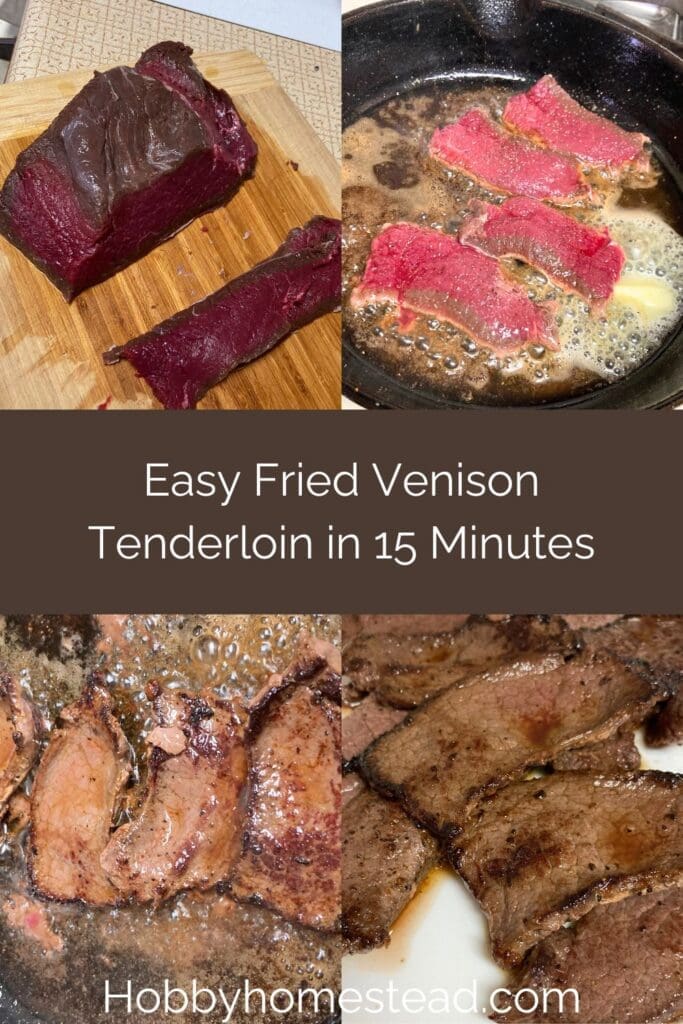 Easy Fried Venison Tenderloin in 15 Minutes
