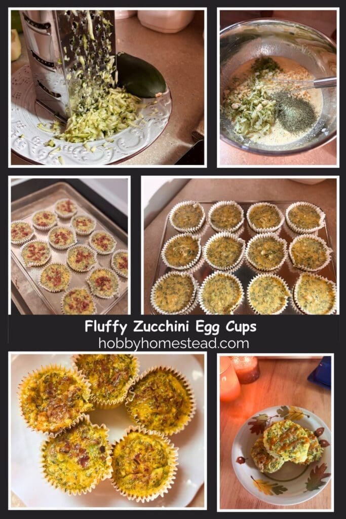 Fluffy Zucchini Egg Cups
