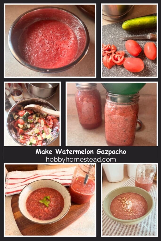 Make Watermelon Gazpacho