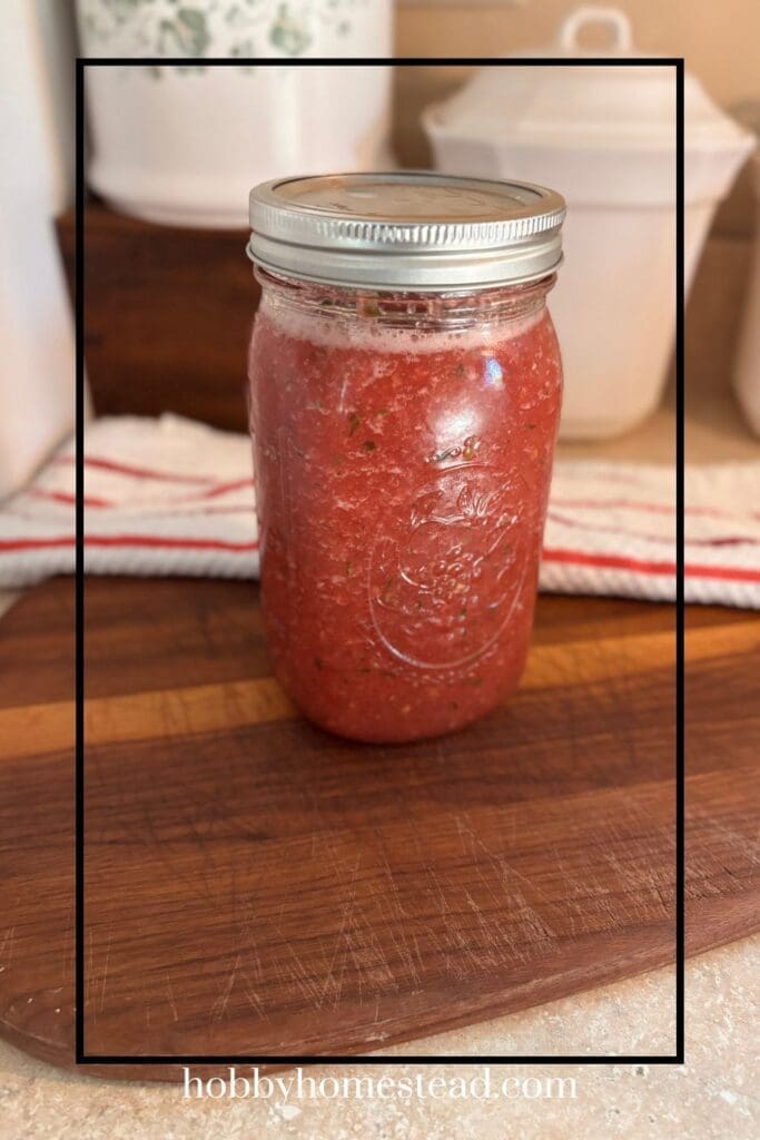 Spicy Watermelon Chilled Soup