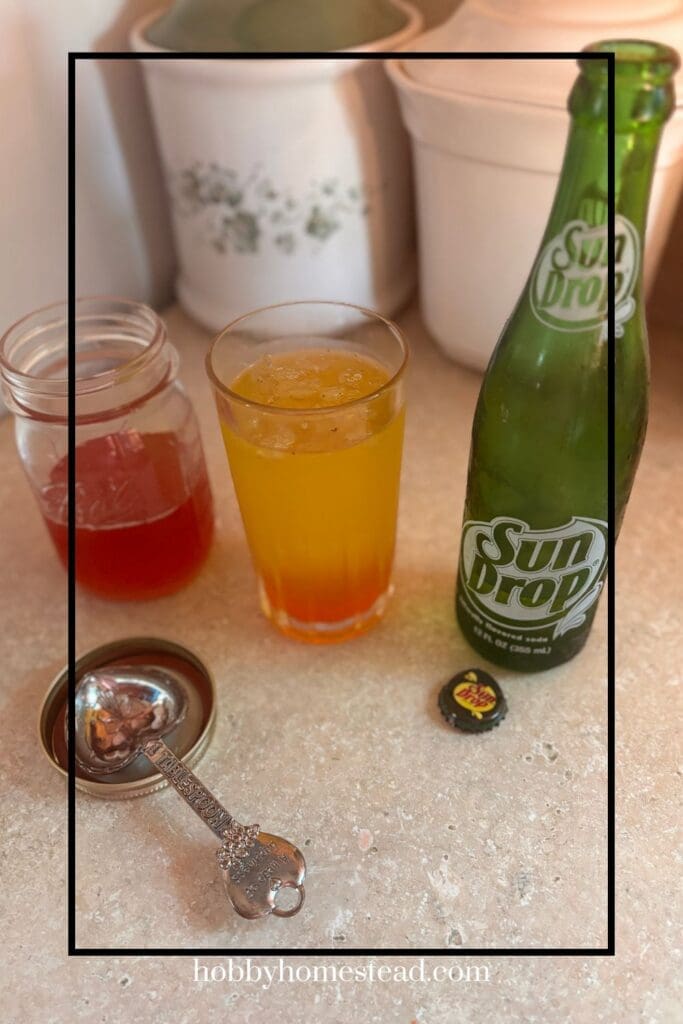 Strawberry Syrup with your Favorite Soda