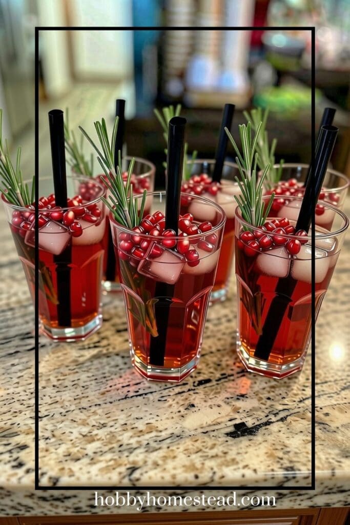 Winter Berry Drink for a Crowd